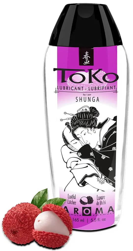 Лубрикант на водній основі Shunga Toko лічі 165 мл - фото 2