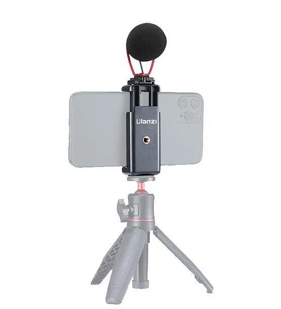 Тримач для телефону Ulanzi ST-07 Колір Shoe Phone Holder Holder (ST-07 1764) Чорний - фото 4