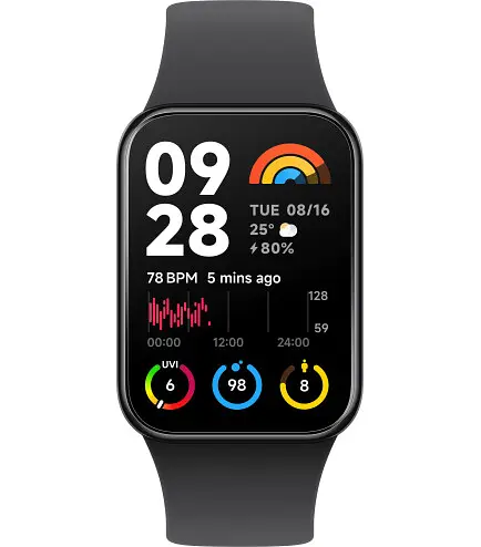 Фітнес-браслет XiaomiSmart Band 8 Pro BHR8017GL Black - фото 3