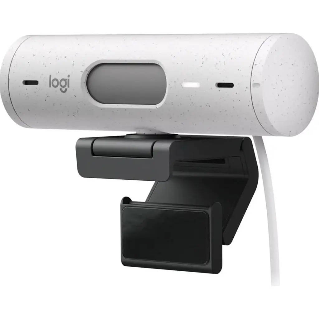Веб-камера Logitech BRIO 500 Off-White (960-001428) [75521] - фото 2