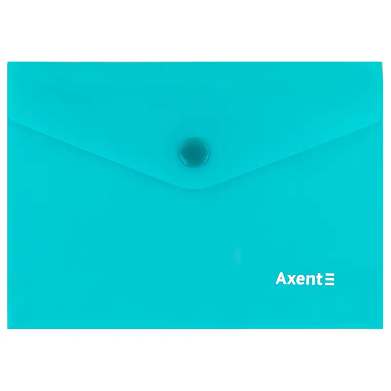 Папка-конверт на кнопці Axent Pastelini А6 бірюзова (1414-21-A) - фото 2