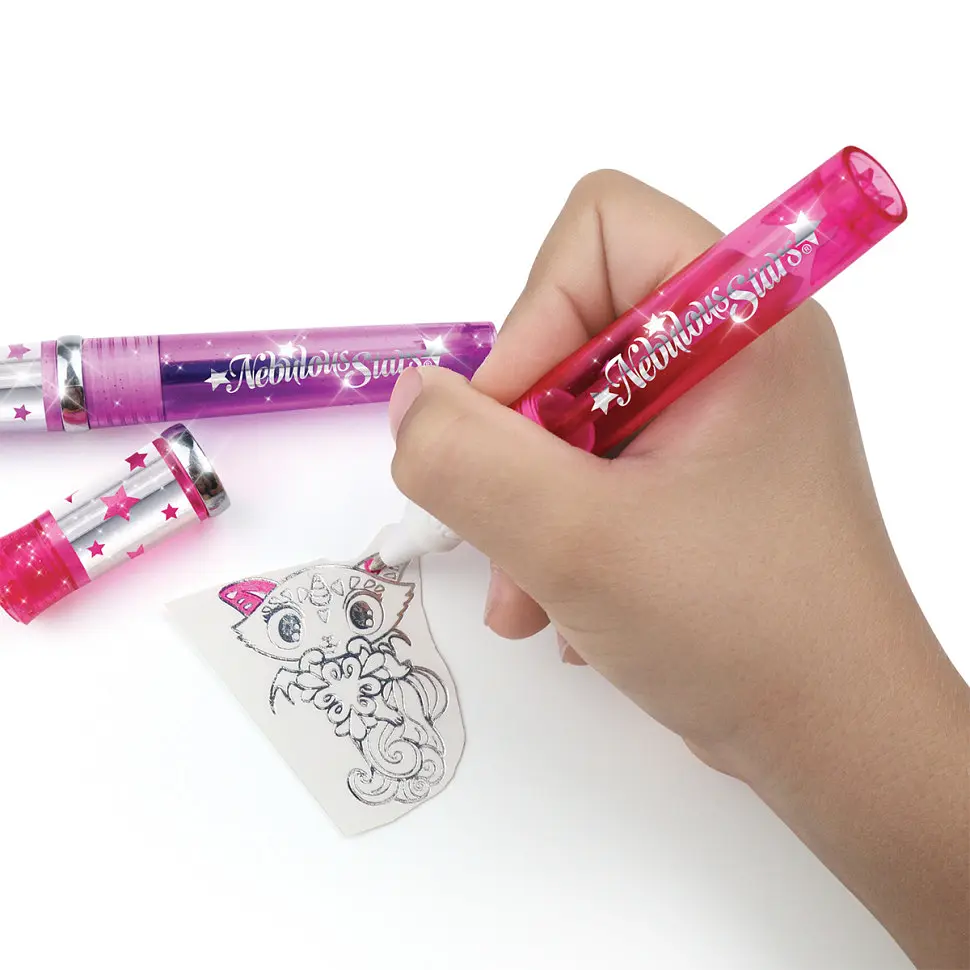 Набір для творчості Боді-арт: Зіркове сяйво Nebulous Stars 11012, 40 татуювань - фото 4