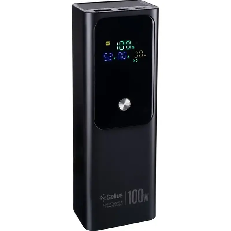 Повербанк Gelius GT GP-PB307 20000mAh QC+PD 100W Black - фото 2