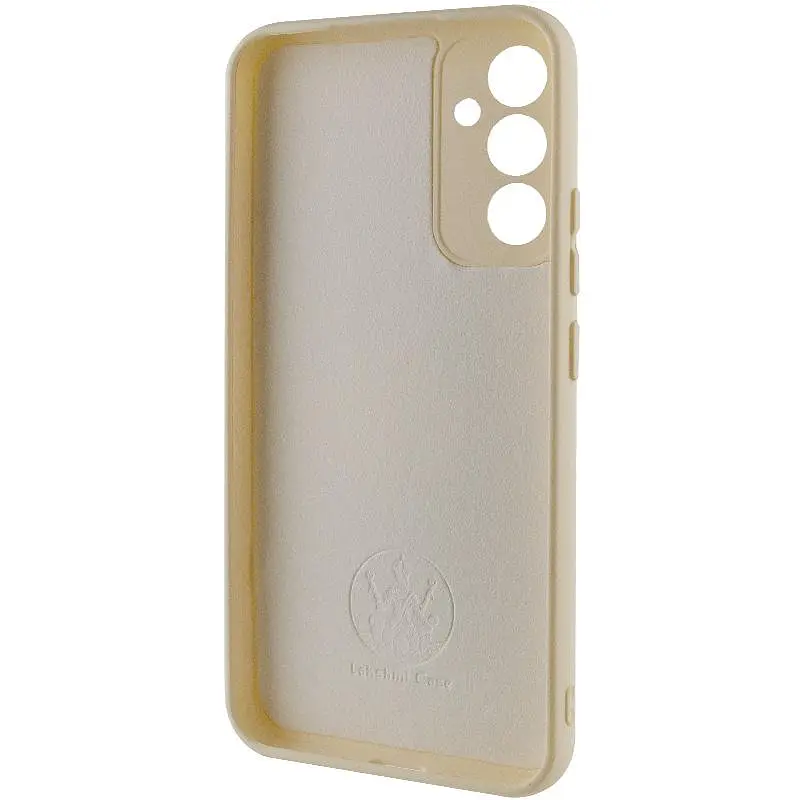 Чехол TPU GETMAN Liquid Silk Full Camera для Samsung Galaxy S24+ Песочный / Sand - фото 3