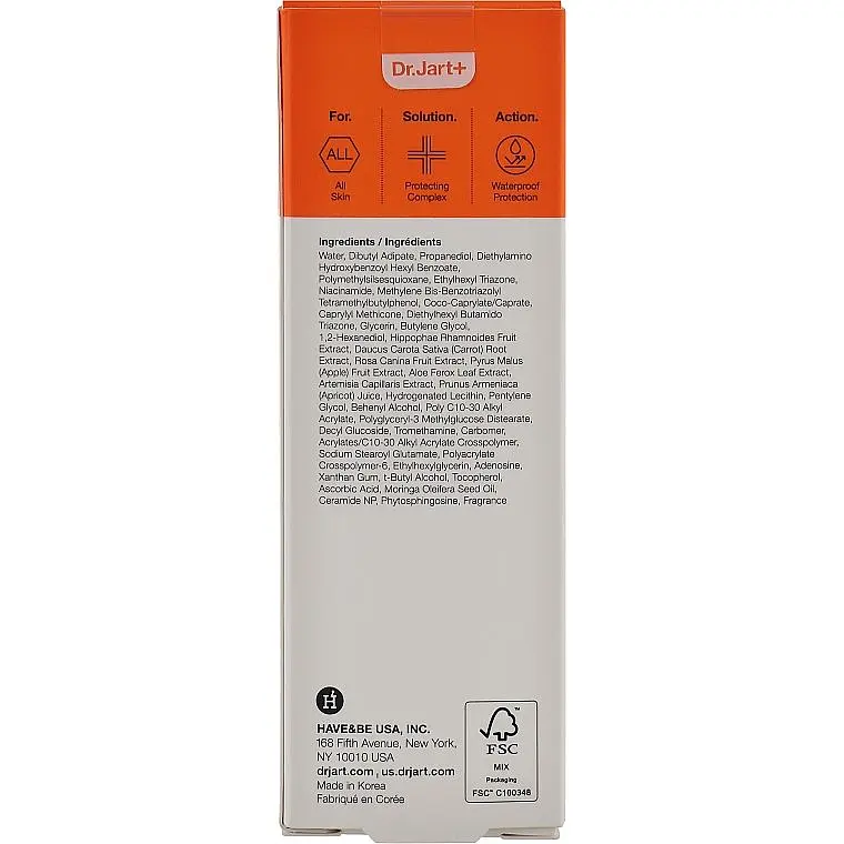 Солнцезащитное молочко для лица Dr Jart+ Every Sun Day Waterproof Sun Milk SPF 50+ PA++++, 30 мл - фото 3