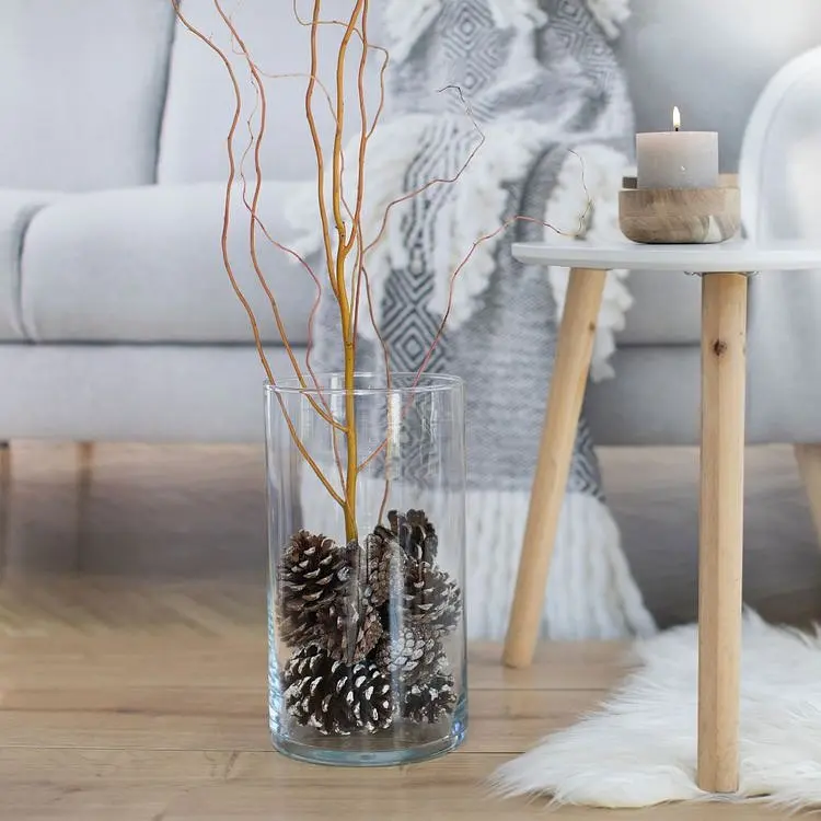 Ваза Trendglass Flora стеклянная для цветов и декора 29 см (35940) - фото 4