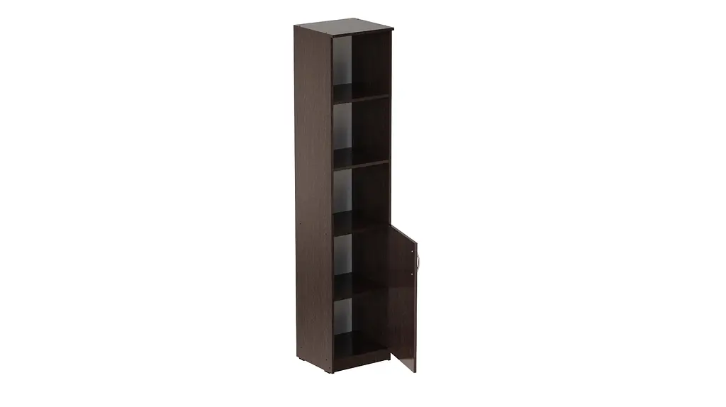 Пенал Анжело Ferrum-decor на 4 полиці з 1 дверима 1900x400x380 ДСП Венге Магія 16 мм (FRD-104913) - фото 5