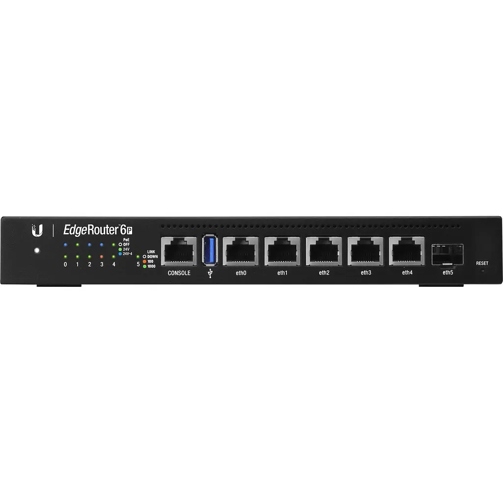 Маршрутизатор (роутер) Ubiquiti EdgeRouter 6P (ER-6P) [144668] - фото 3