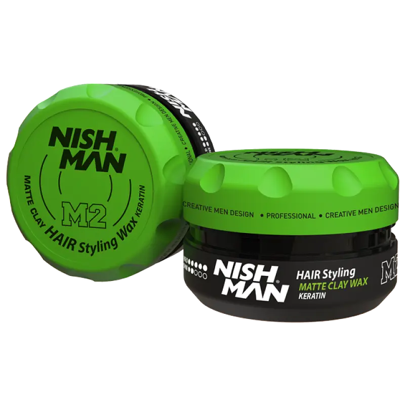 Глина для волосся Nishman M2 Hair Styling Matte Clay 100 мл
