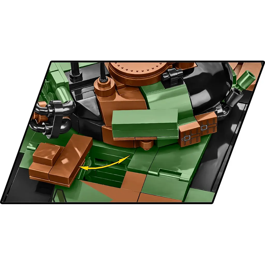 Конструктор Cobi Танк Т-72 M1R UA/PL 724 деталі (COBI-2624) - фото 10