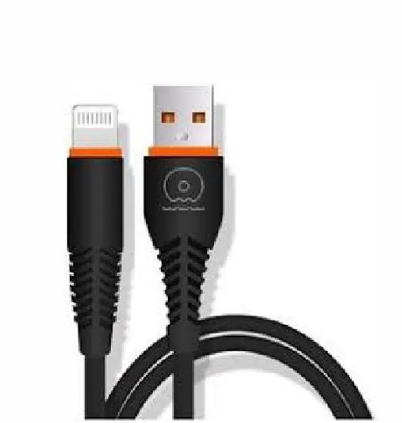Кабель USB Lightning WUW X 151 color 1 m - фото 2