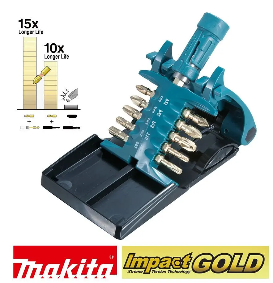 Набір торсіонних біт з бітотримачем Ultramag Makita B-30754 - фото 4