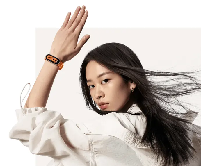 Ремешок для фитнес-браслета Xiaomi Smart Band 8 Strap Sunrise оранжевый BHR7293CN - фото 3
