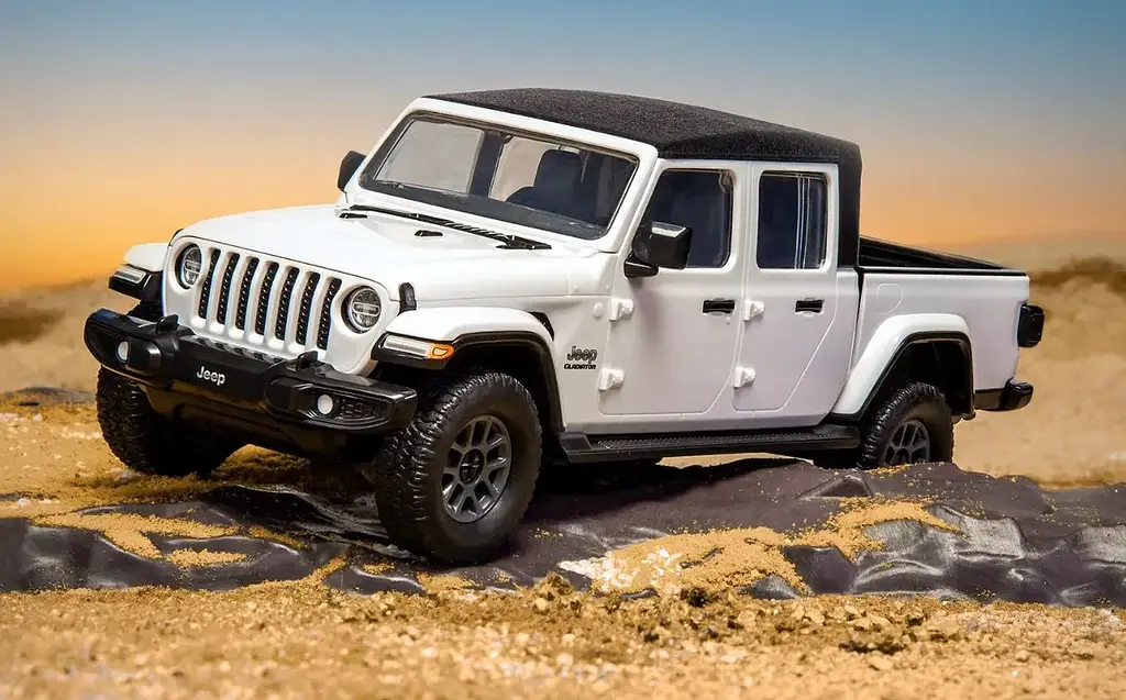 Конструктор Airfix джип Jeep Gladiator (JT) Overland серый J6039 - фото 8
