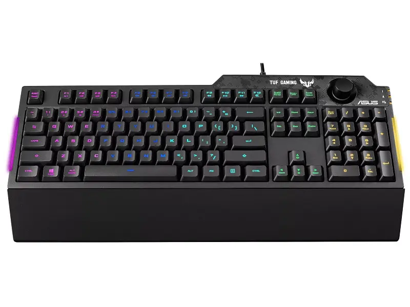 Клавіатура Asus TUF Gaming RGB Black (90MP01X0-BKMA00) - фото 4