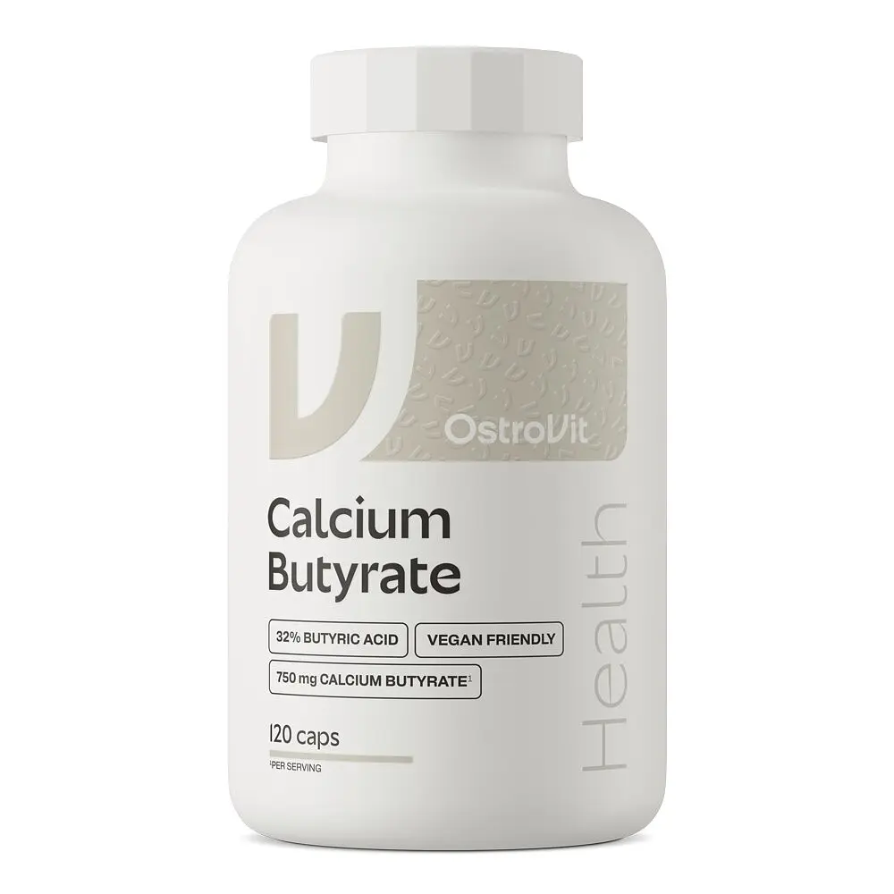 Бутират кальцію з масляною кислотою OstroVit Calcium Butyrate 120 капсул