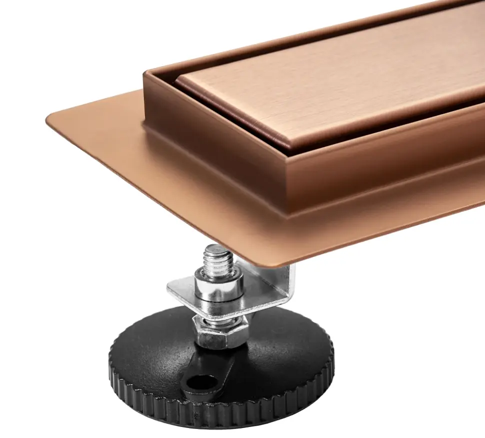 Душовий канал Rea Pure Neo 80 см brushed copper REA-G8022 - фото 6