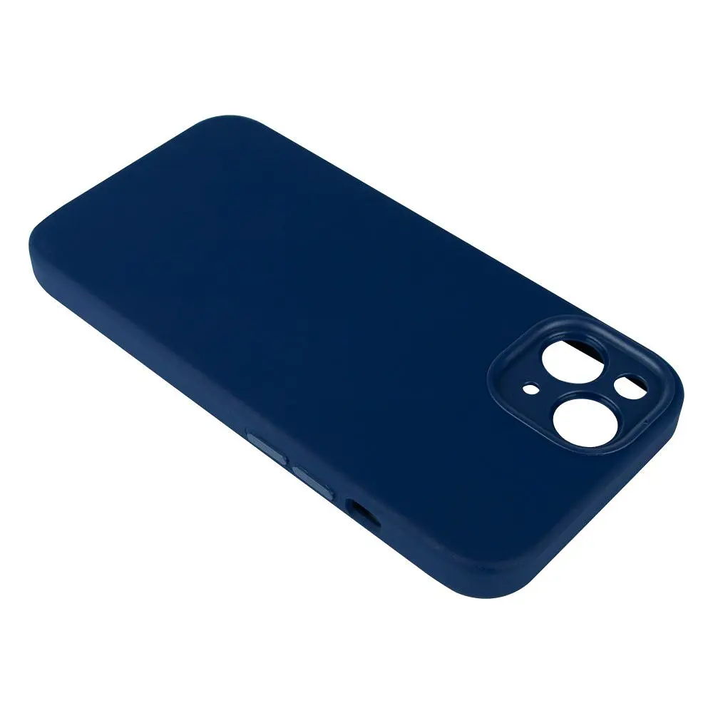 Чохол Baseus Liquid Silica Gel Case Glass 0.22 mm iPhone 14 ARYT001603 Blue - фото 3