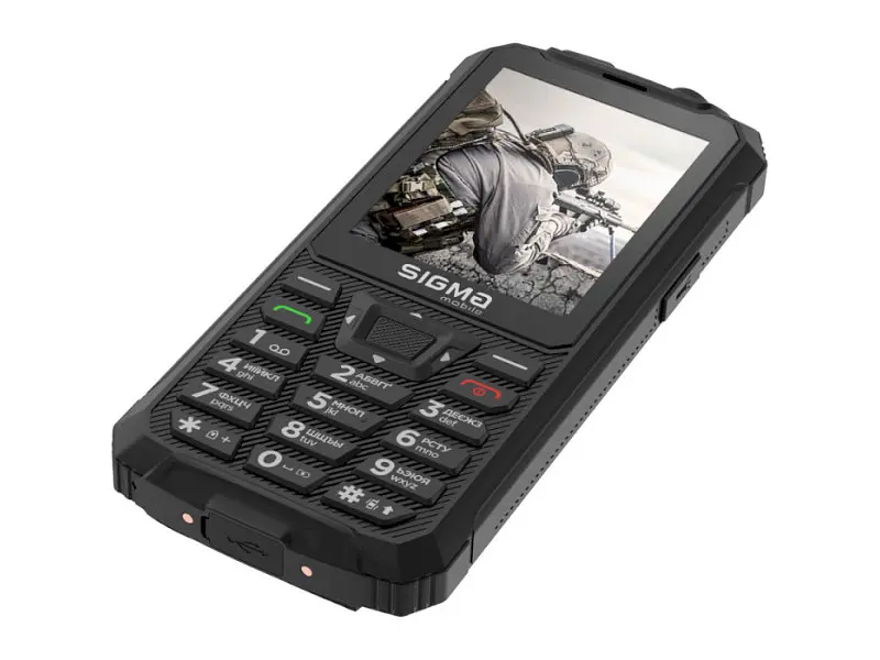 Мобільний телефон Sigma mobile X-treme PR68 Type-C Black (4827798122419) - фото 3