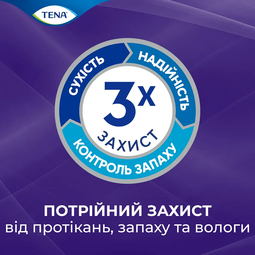 Труси-підгузки для дорослих Tena Pants Plus Night Extra Large 10 шт. - фото 6