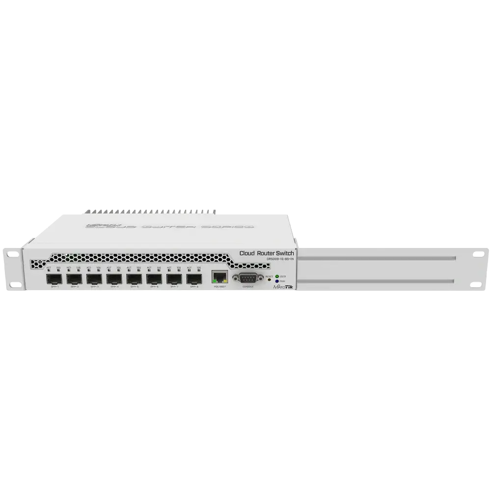 Коммутатор Mikrotik 8 портов управляемый 10G SFP+ (CRS309-1G-8S+IN) - фото 3