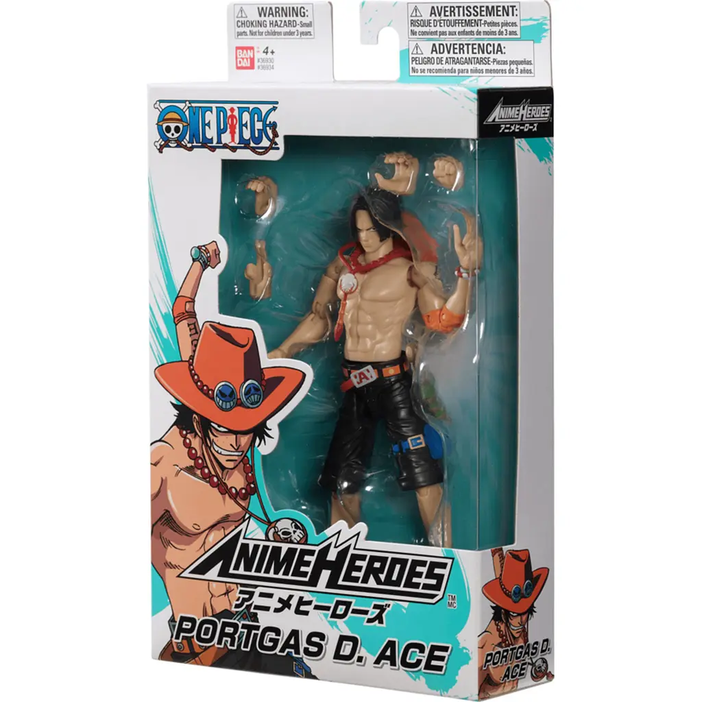 Фігурка анімаційного персонажа Bandai Anime Heroes One Piece Портгас Д. Ейс (123551) - фото 7