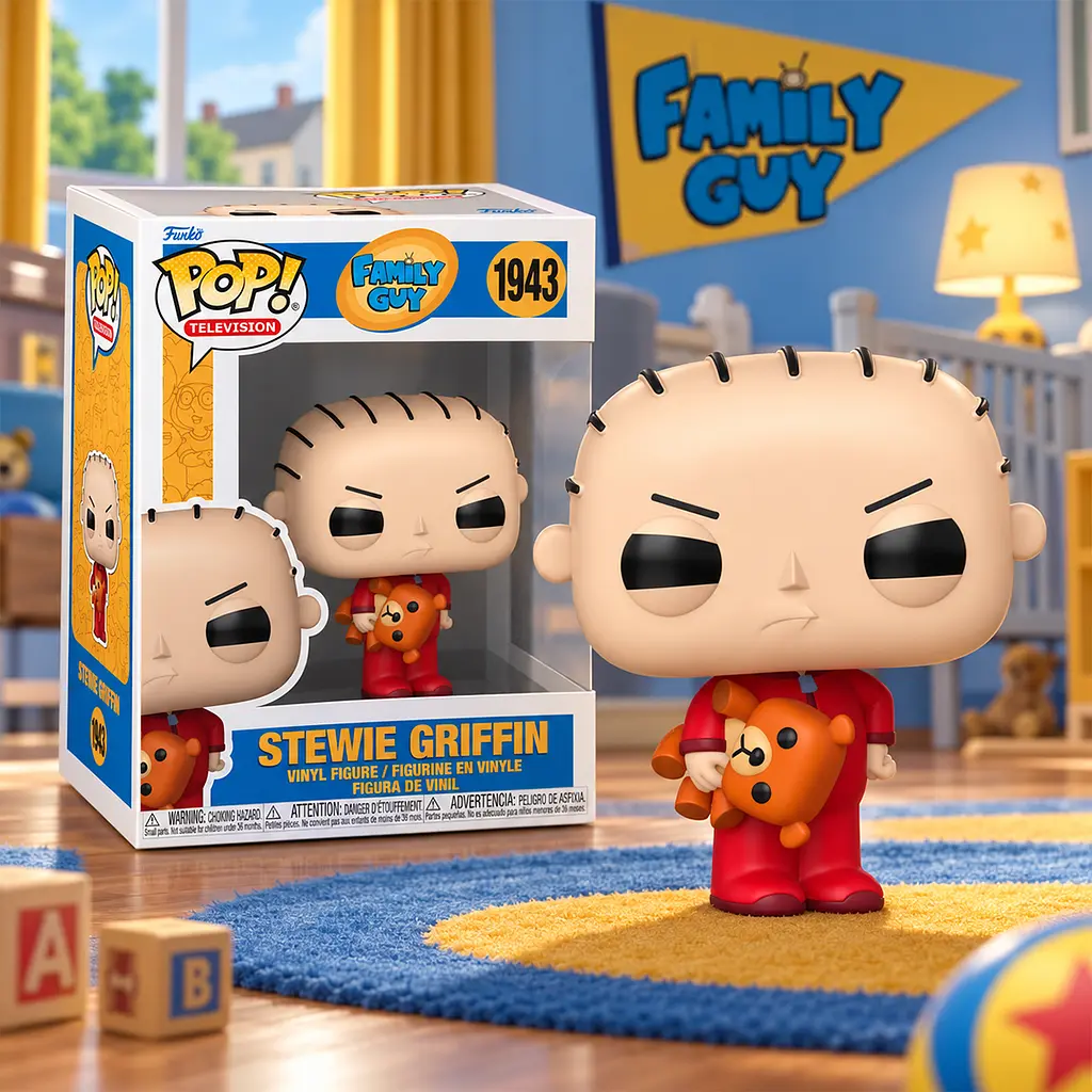 Ігрова фігурка Funko POP! серії Гріфіни S3 - Стьюї Гріфін (93373) - фото 3
