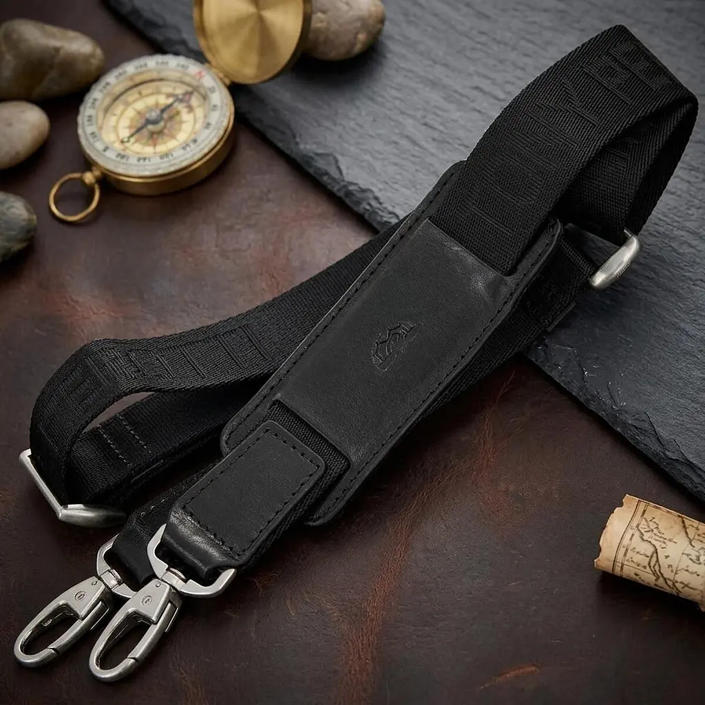 Чоловічий портфель з натуральної шкіри Tony Perotti Italico 9225G-38 (90415) Чорний - фото 5