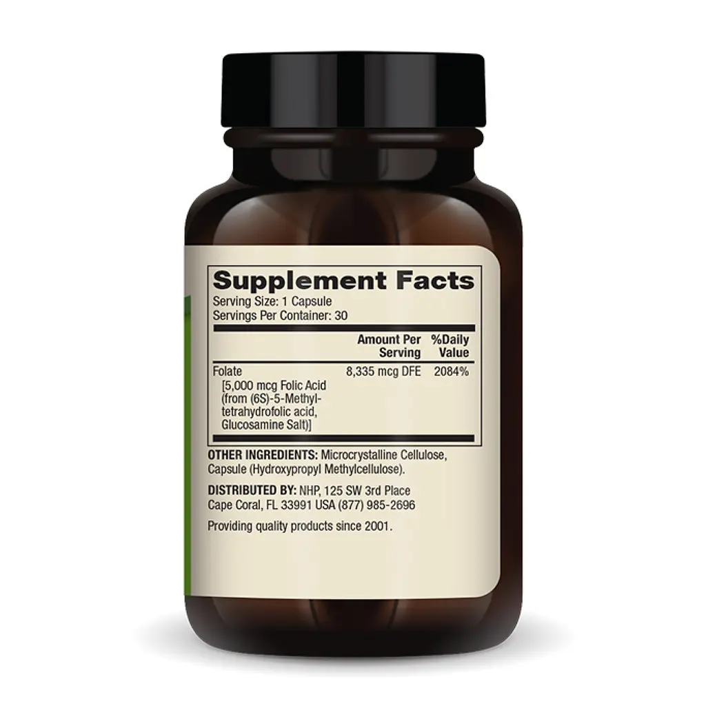 Метилфолат Methyl Folate - 30 caps - фото 2