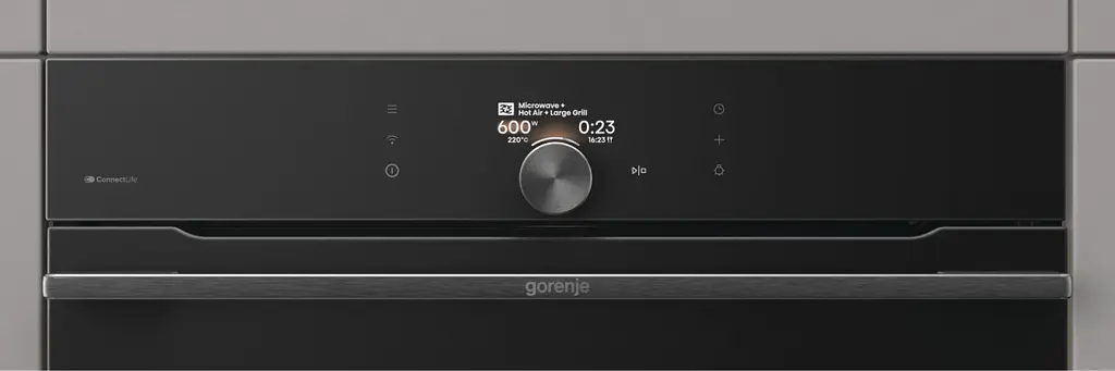 Gorenje Духова шафа Gorenje електрична компактна, 50л, A+, дисплей, Wi-Fi, ф-ція мікрохвиль, чорний - фото 4