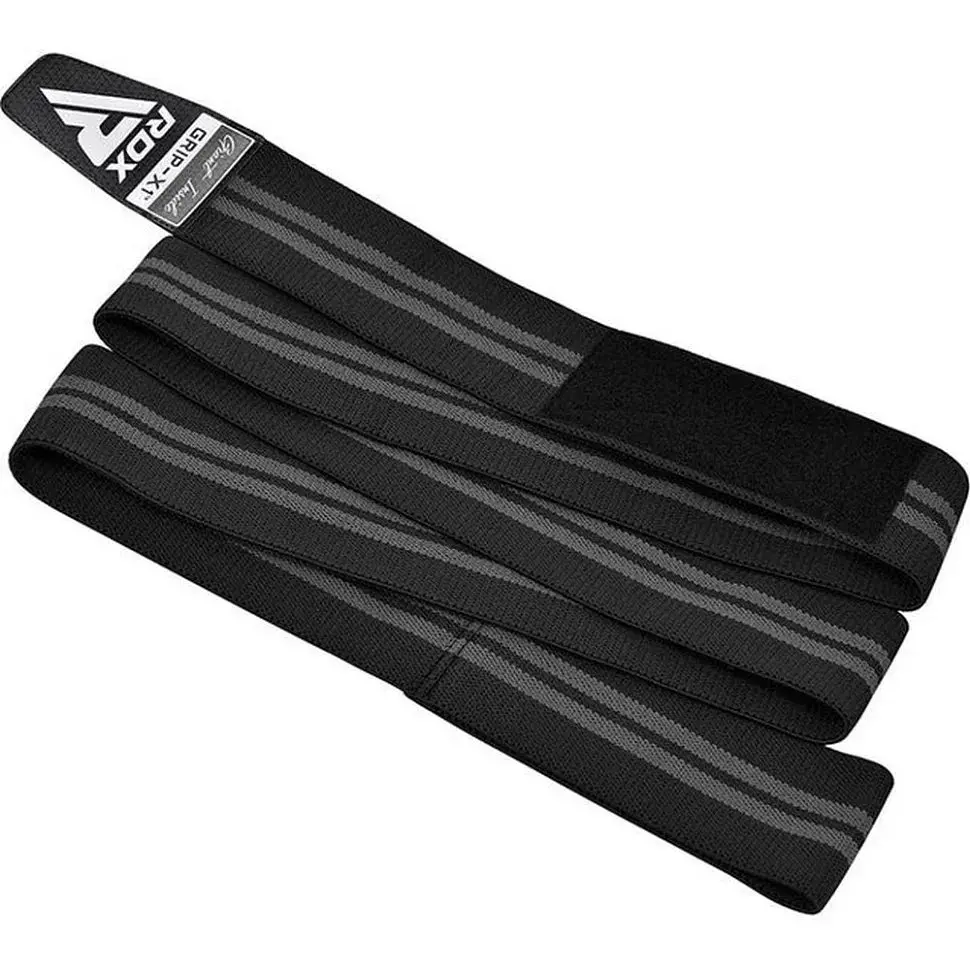 Бінти на коліна KR11 GYM Knee Wrap RDX Inc WAH-KR11BG, Black/Grey - фото 2