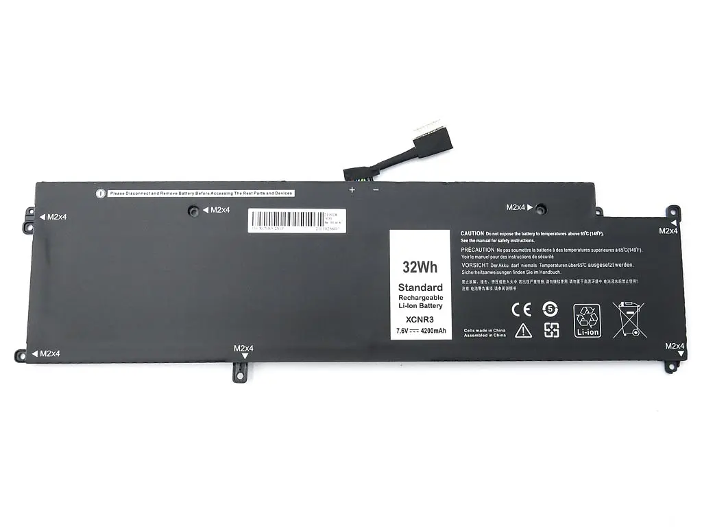 Акумулятор XCNR3 для ноутбука Dell Latitude 13 7370, E7370 (N3KPR P63NY WY7CG WV7CG) (7.6V 4200 mAh 32Wh) - фото 2