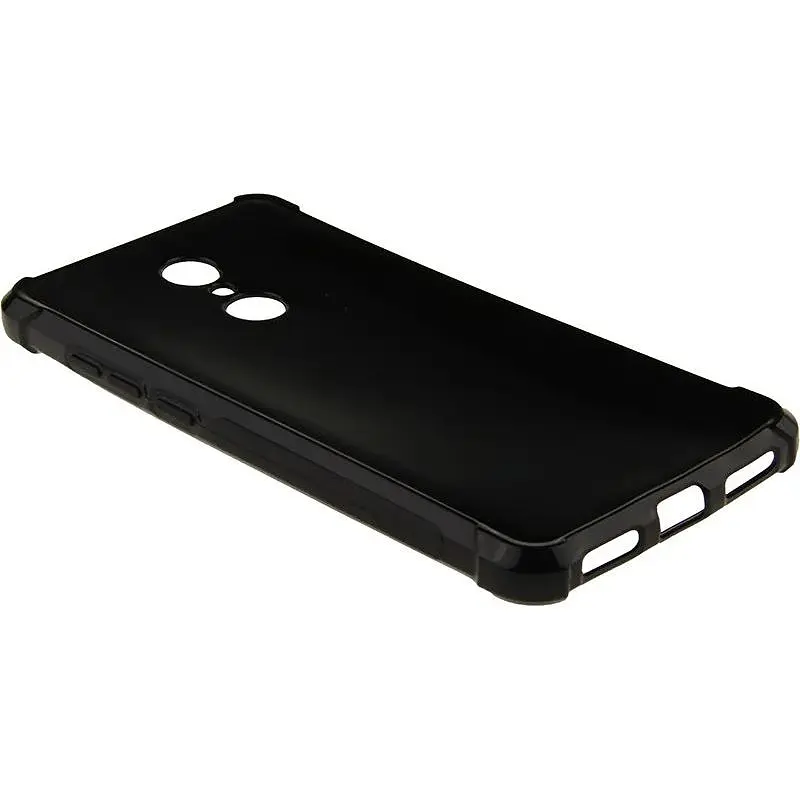 Чохол-накладка Toto Shockproof Crystal TPU Case Xiaomi Redmi 5 Plus Black - фото 4