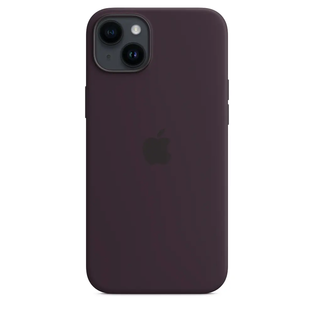 Чохол Silicone Case з MagSafe для Apple iPhone 14 Plus (Elderberry) ААА [72707] - фото 3