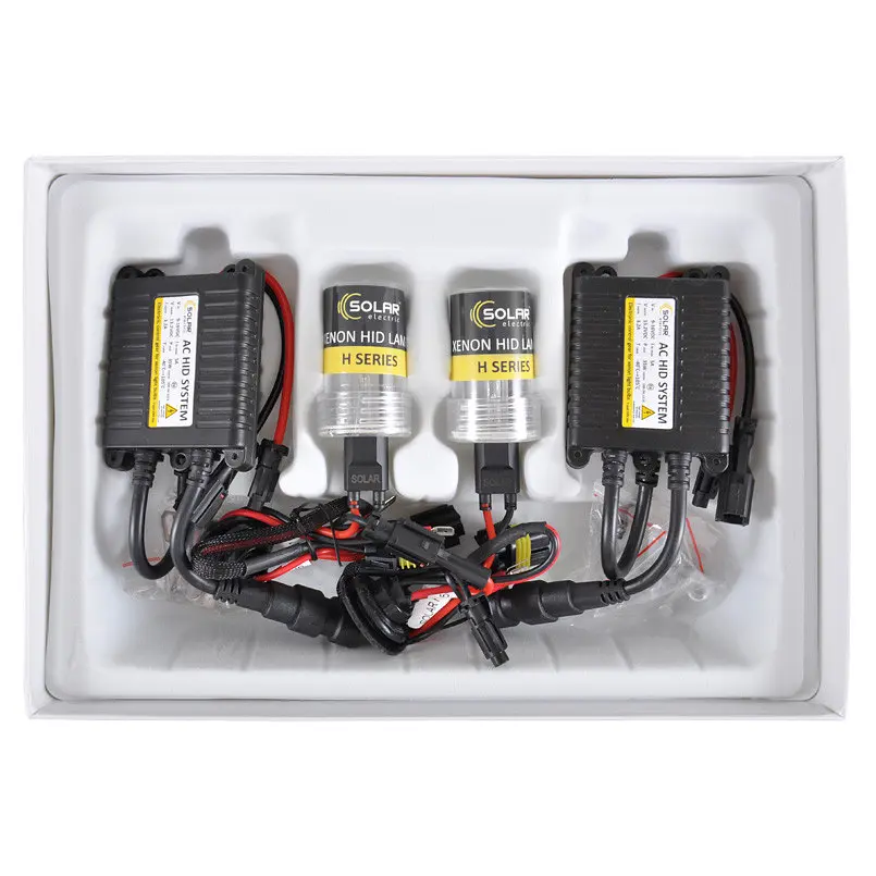 Комплект ксенона Solar H3 5000K 85V 35W PK22s KET+Ballast 2 шт. (4350) - фото 2