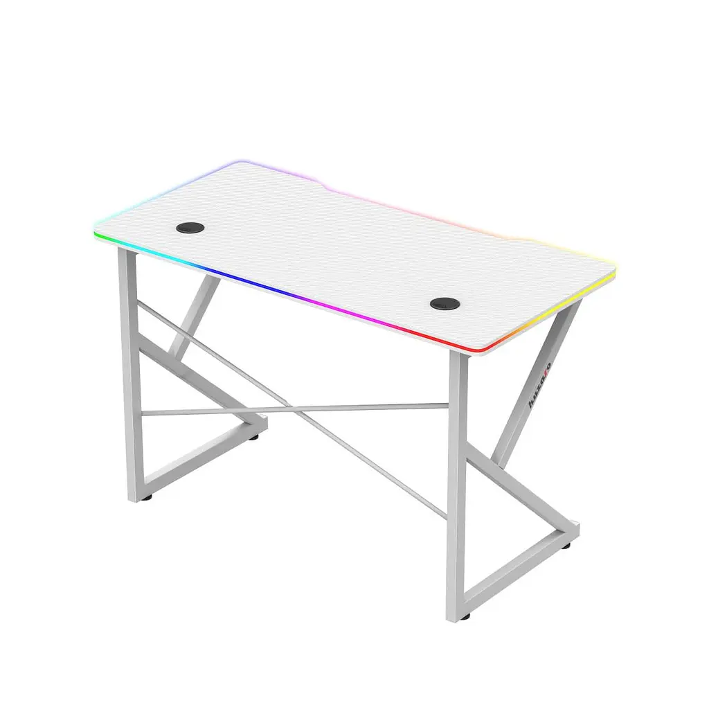 Компьютерный стол HUZARO Hero 1.7 RGB White - фото 8