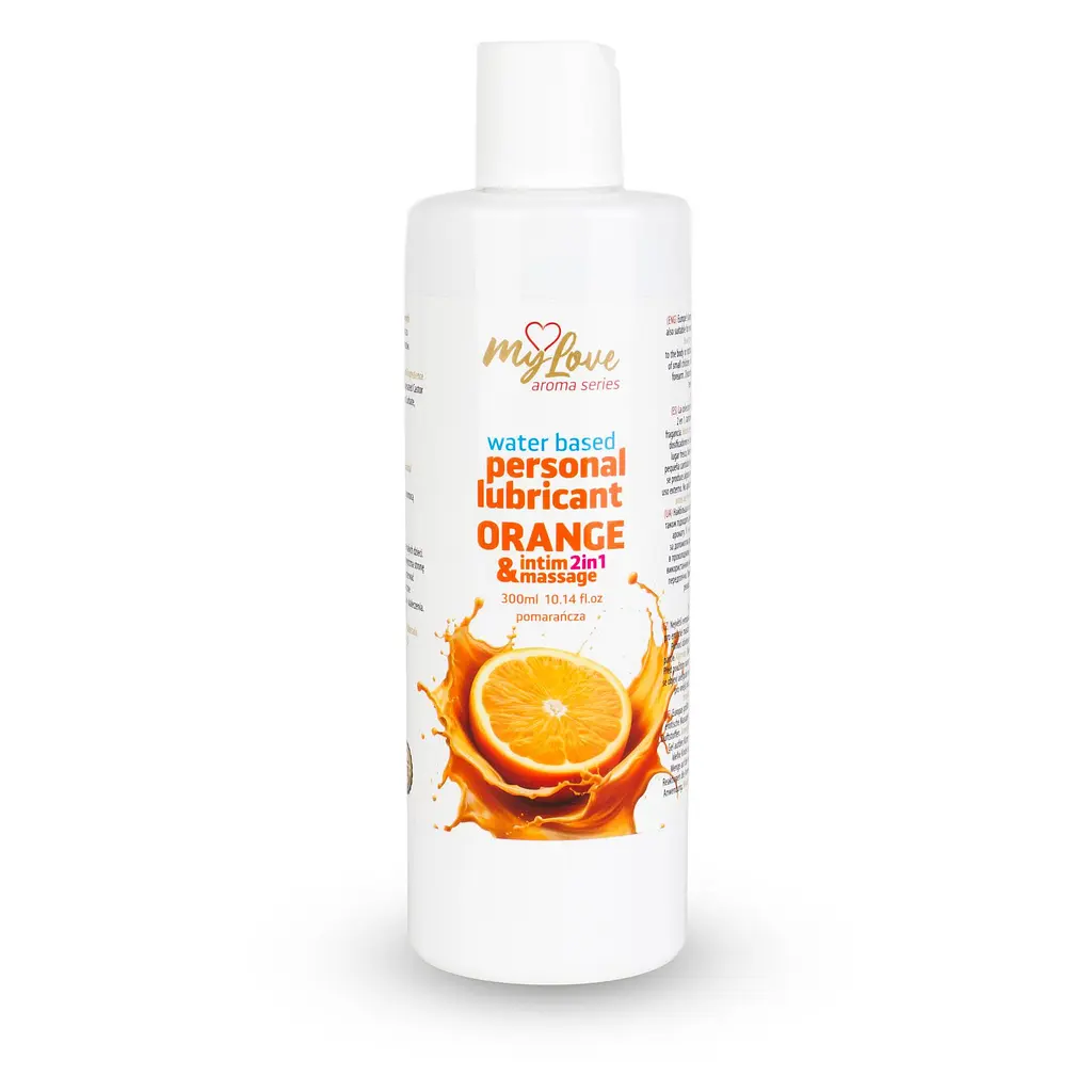 Лубрикант и массажный гель MyLove Aroma Series Intim&Massage Orange 300 мл