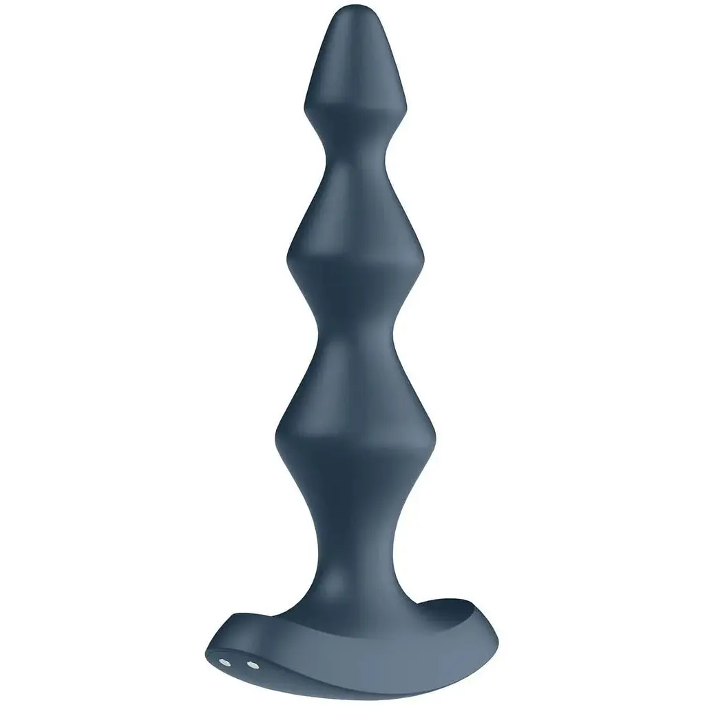 Анальный стимулятор-бусины с двумя моторами Satisfyer Lolli-Plug 1 Dark teal - фото 2