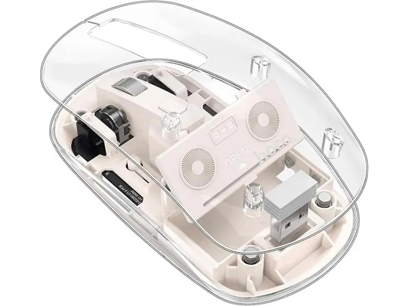 Миша Hoco GM29 White (6942007626392) - фото 3
