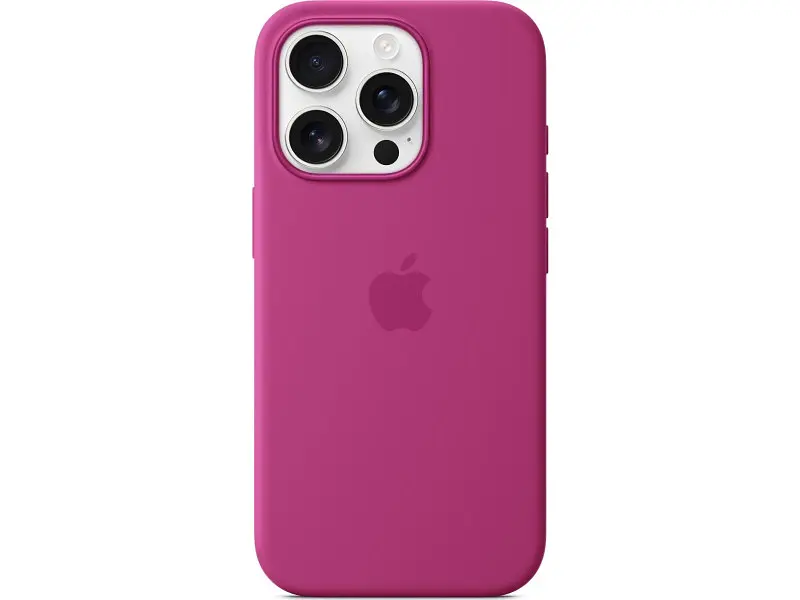 Чохол для смартфона Apple iPhone 16 Pro Silicone Case with MagSafe - Fuchsia (MYYN3) - фото 3