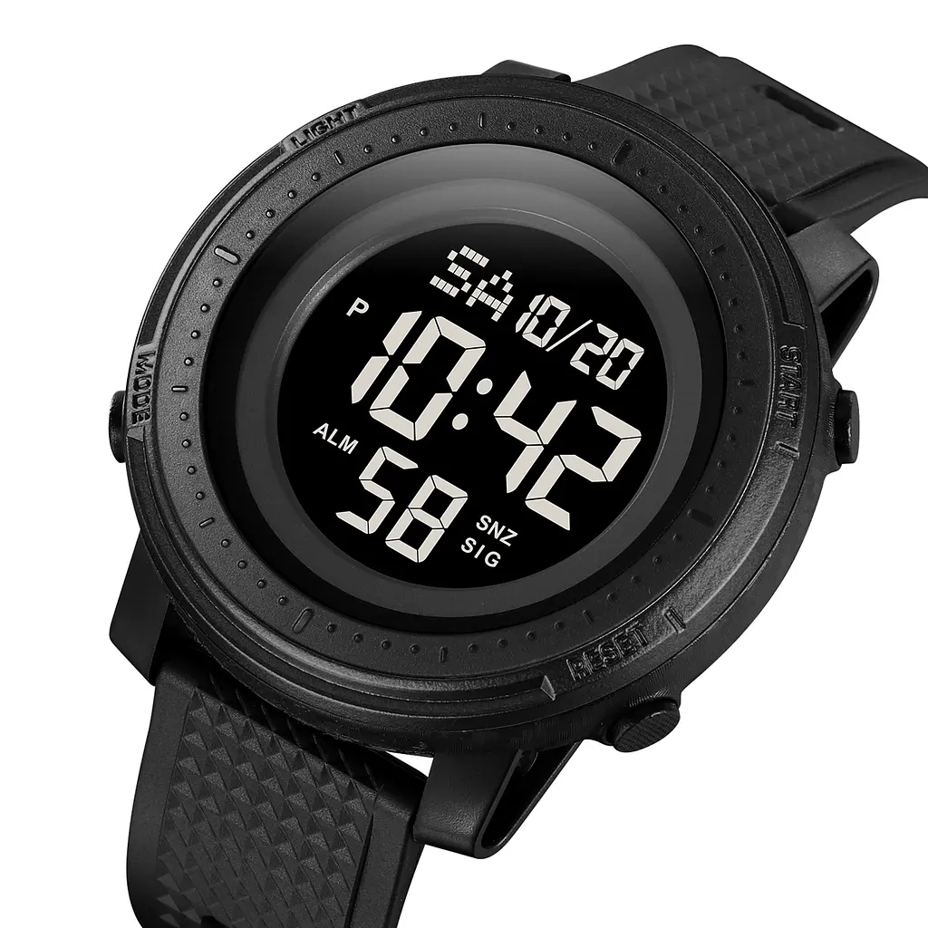 Чоловічий наручний годинник 2215BK Black Skmei acs0030142 - фото 2