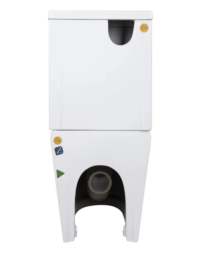 Унітаз підлоговий Qtap Jay Ultra Quiet з сидінням Slim Duroplast/ Soft-close/ Quick Release QT07222175TW - фото 6