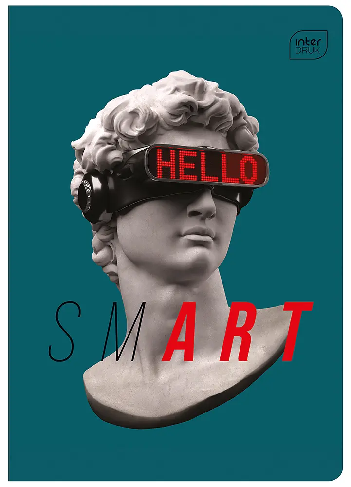 Набір зошитів Interdruk Besmart клітинка A5 48 аркушів 4 шт. (298812-4) - фото 2