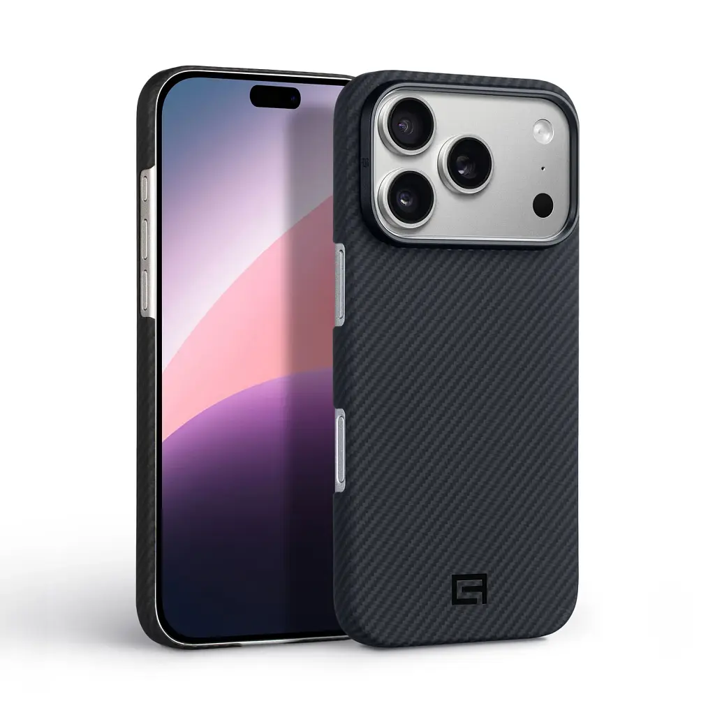 Чохол ArmorStandart BlackIcon Aramid Twill MagCase для Apple iPhone 18 Pro Black - фото 2