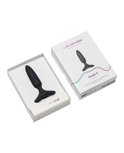 Анальная смарт-вибропробка Lovense Hush 2, размер XS, 12х2.5 см - фото 7