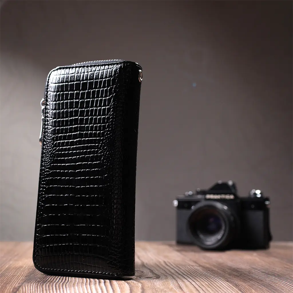 Жіночий шкіряний гаманець ST Leather 18х9х2 см acs0029396 - фото 10