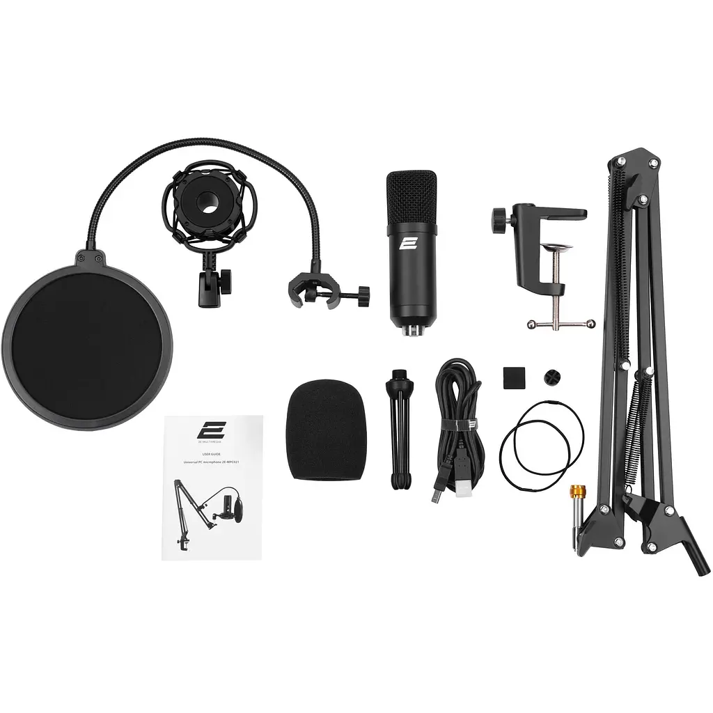 Микрофон USB с поворотным штативом для ПК 2Е MPC021 - фото 5