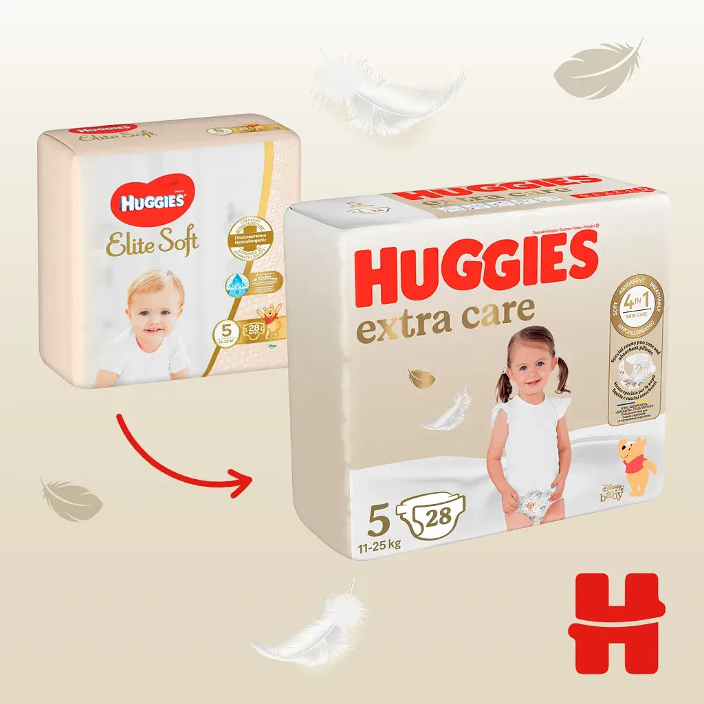 Підгузки Huggies Extra Care Size 5 (11-25 кг) 28 шт (5029053583150) - фото 3