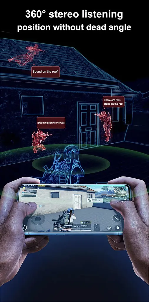 Беспроводные игровые Bluetooth наушники TWS K53 с зарядным кейсом и индикатором заряда Чёрный - фото 10