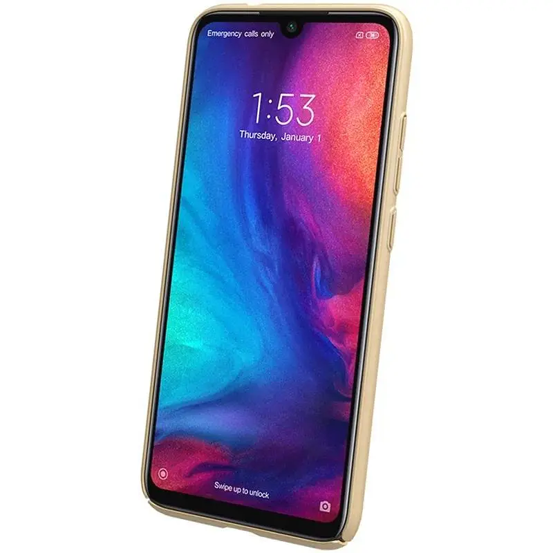 Чохол-накладка Nillkin Super Frosted Shield Xiaomi Redmi Note 7 Gold - фото 3